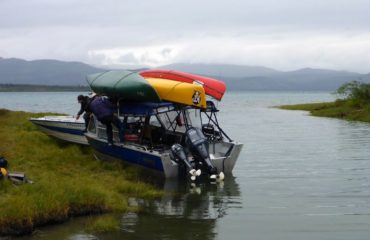 Yukon -River Boat Shuttle on Lake Laberge