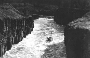 Yukon River - Miles Canyon (Whitehorse Rapids) Early Gold Rush